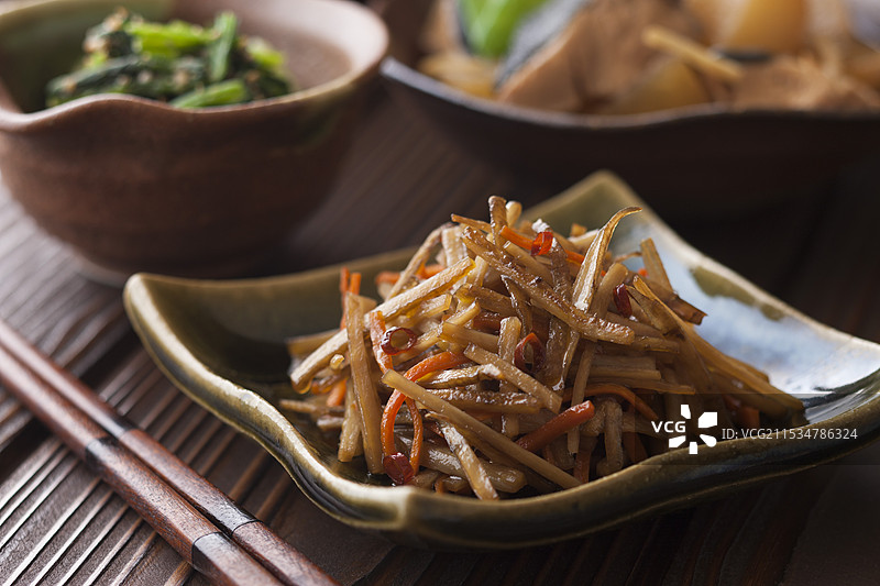 金平牛蒡图片素材