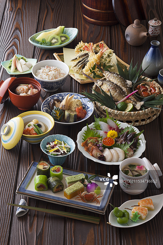 怀石料理套餐图片素材