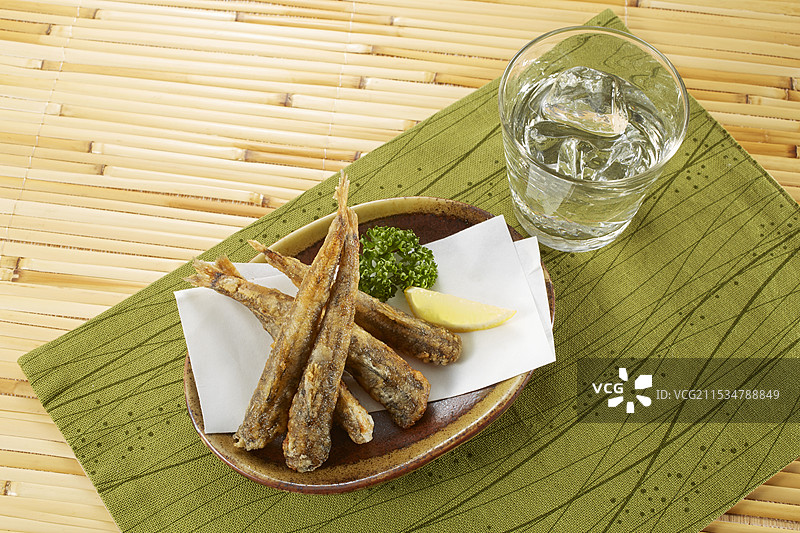 炸梅花鱼图片素材