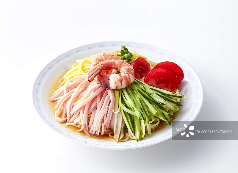 凉拌面条图片素材