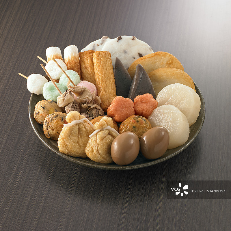 杂烩关东煮食材图片素材