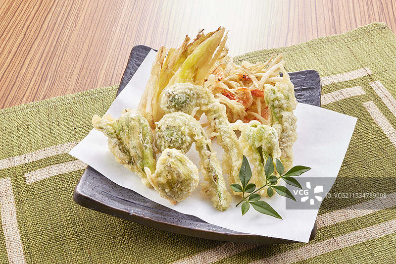 野菜天妇罗图片素材