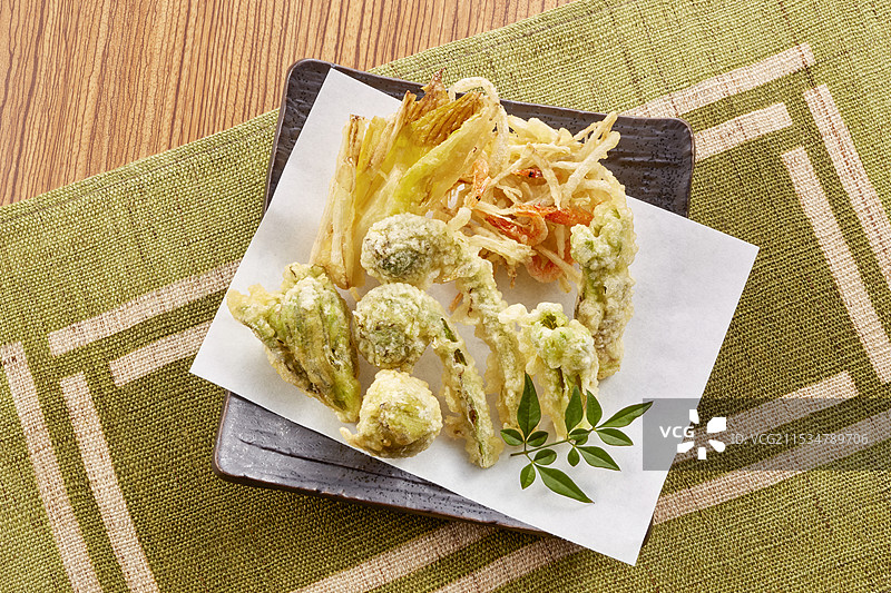 野菜天妇罗图片素材