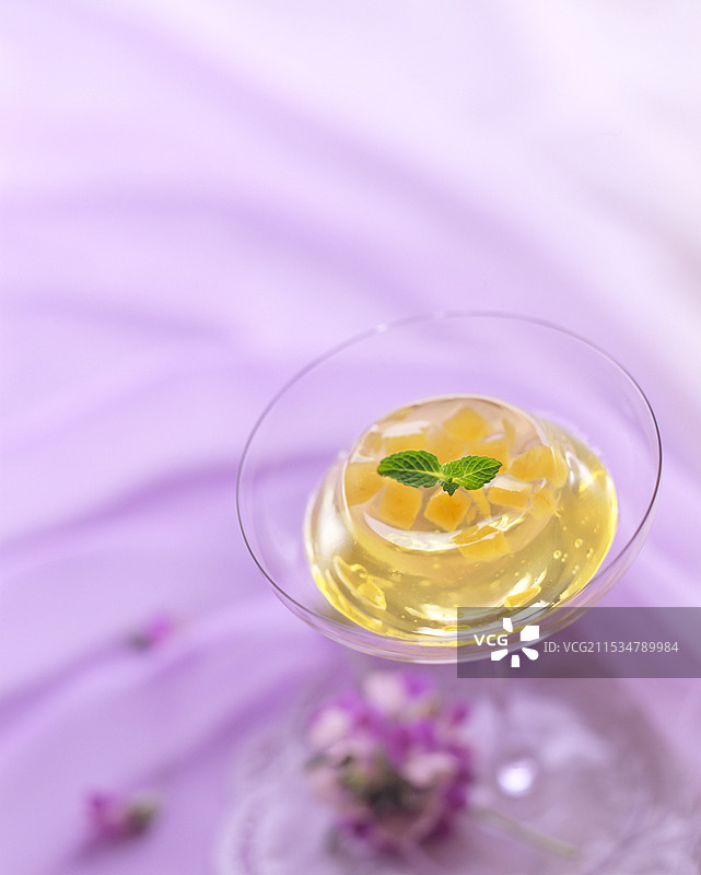 具有日本风味的果冻图片素材