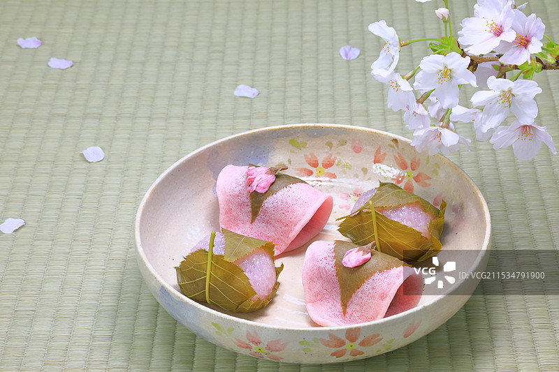 樱花饼图片素材