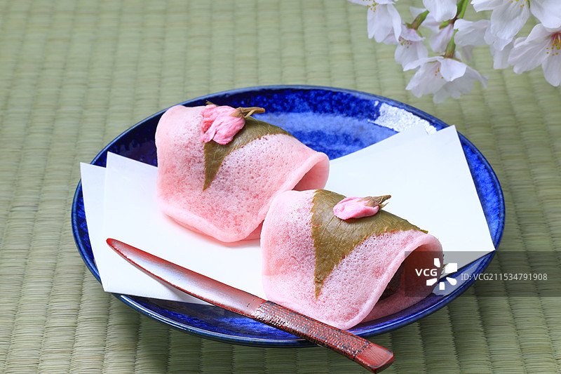 樱花饼图片素材