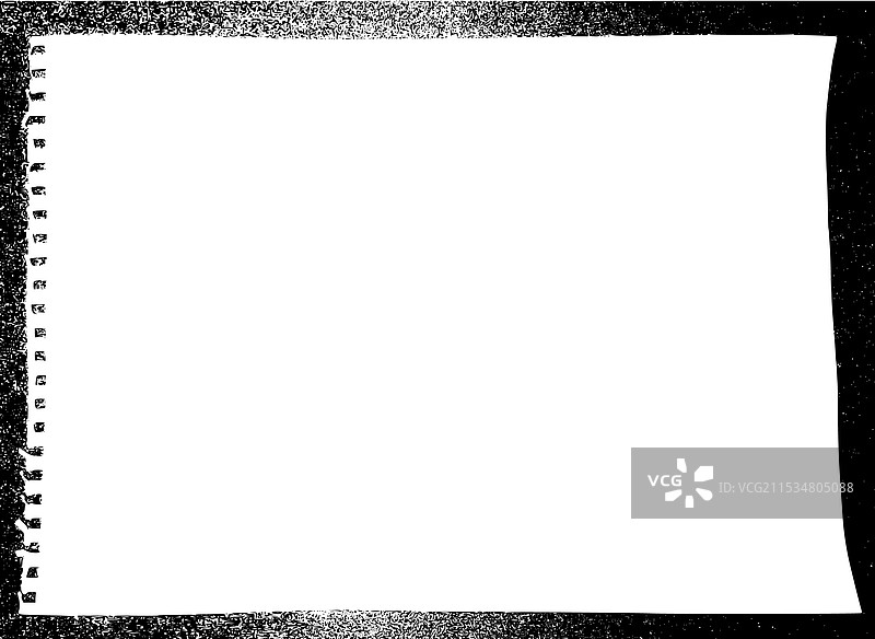 复古纸张背景，带黑色边框和图片素材