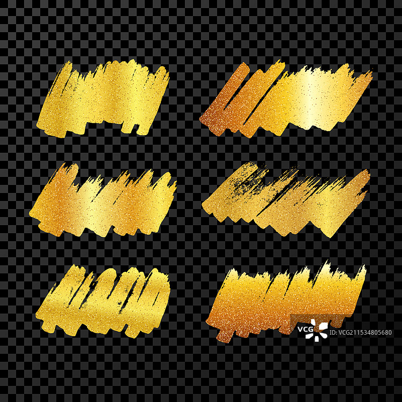 用金色马克笔涂鸦图片素材
