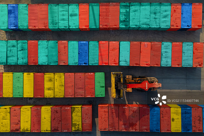 港口拼图师图片素材