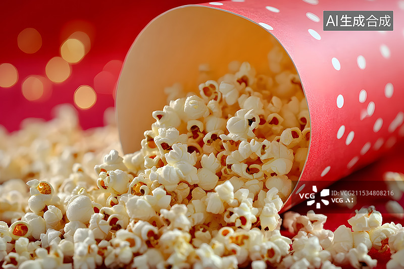 【AI数字艺术】爆米花图片素材