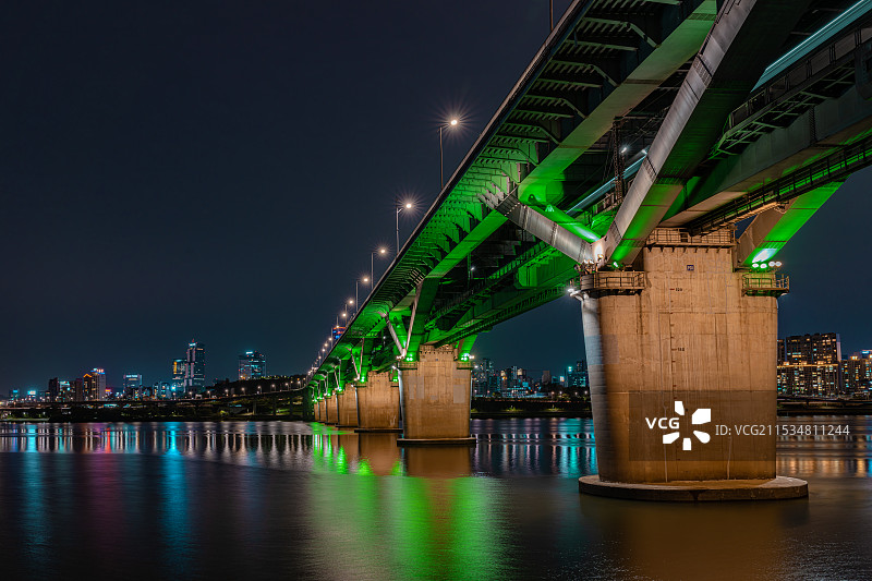 首尔汉江公园图片素材