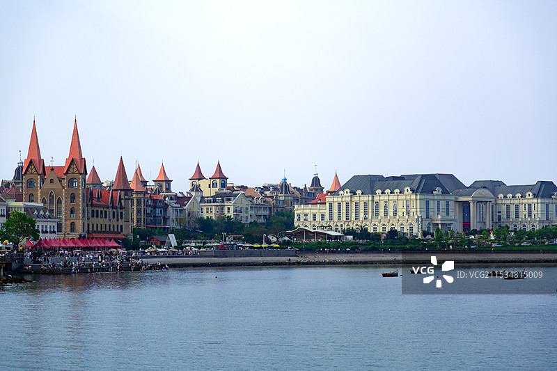 烟台海昌渔人码头旅游景区图片素材