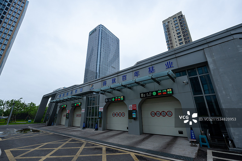 自助停车图片素材