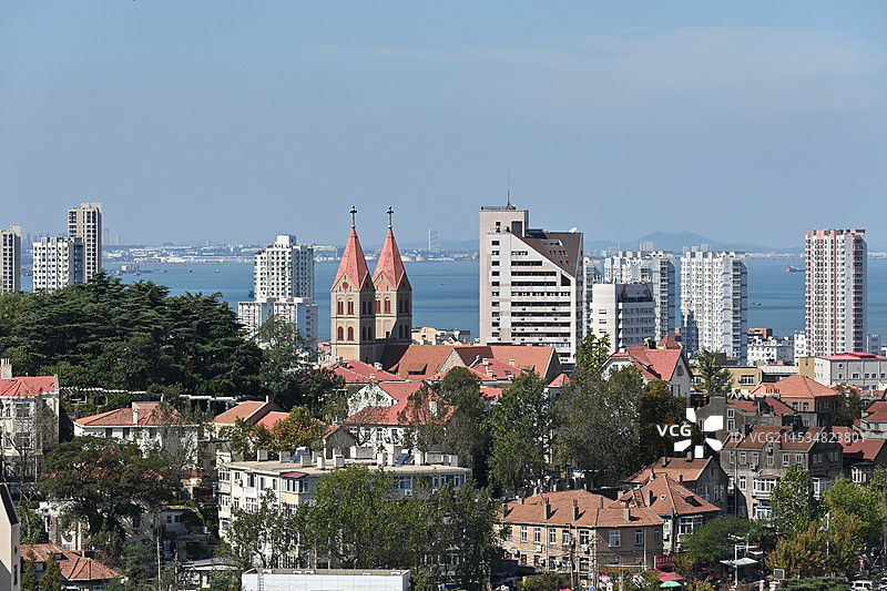 青岛的国庆图片素材