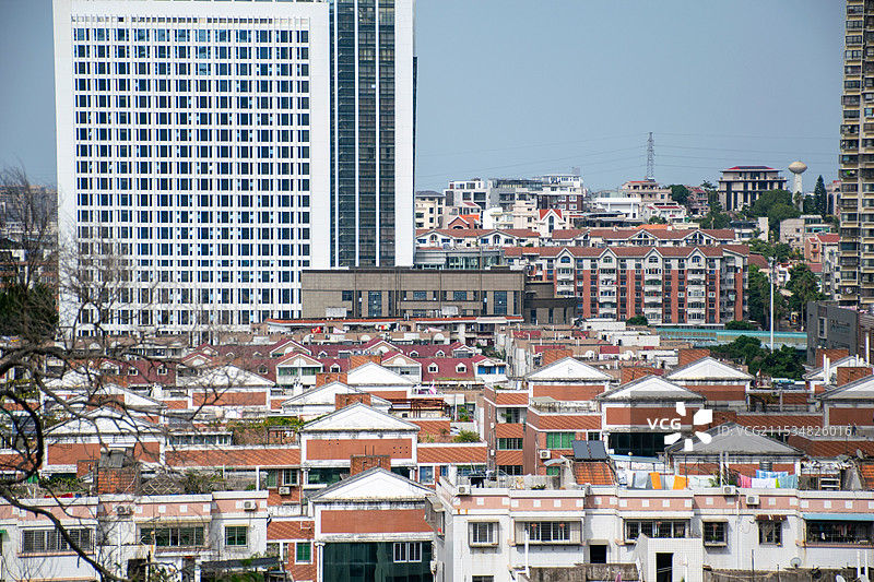 厦门东坪山公园 荒野 秋天 城市景色图片素材