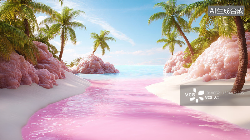 【AI数字艺术】梦幻巧克力工厂图片素材