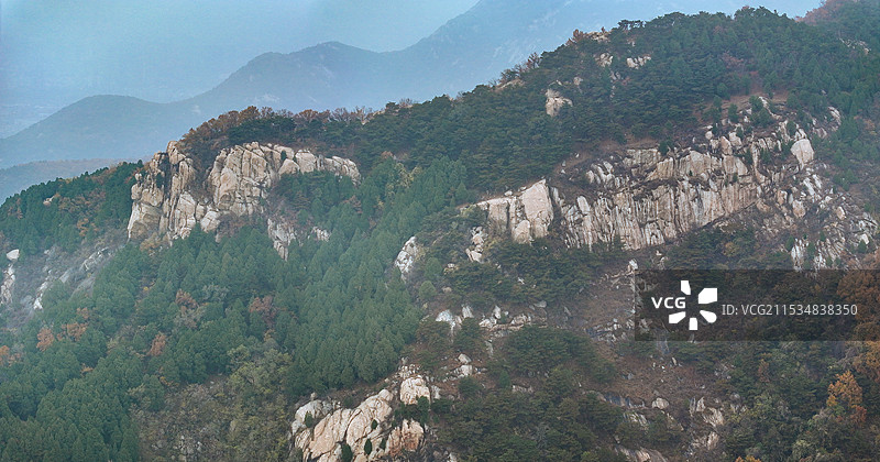 泰安 泰山区 虎山水库 虎山阁      泰山红门 凌汉峰图片素材