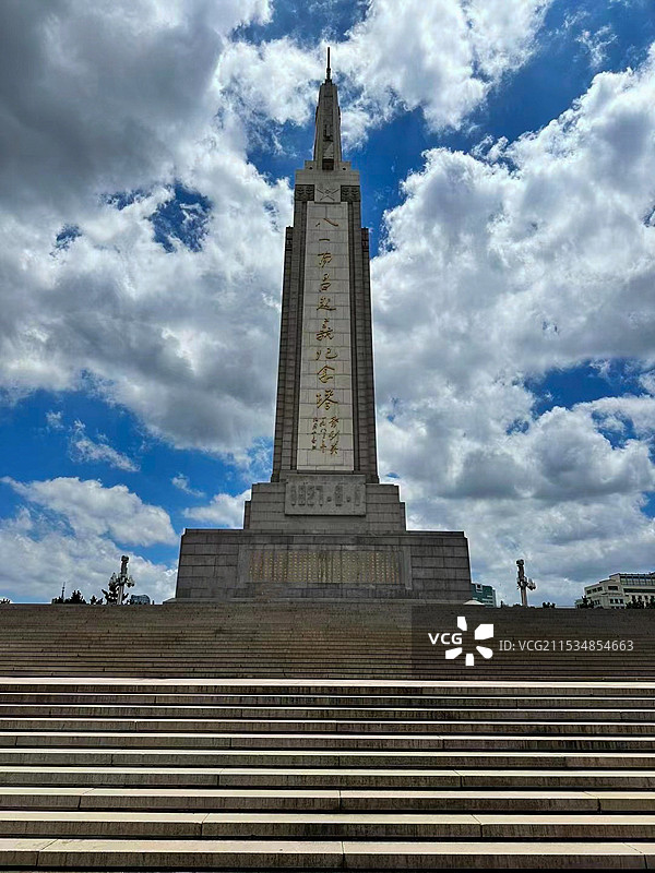 南昌八一广场八一纪念塔图片素材