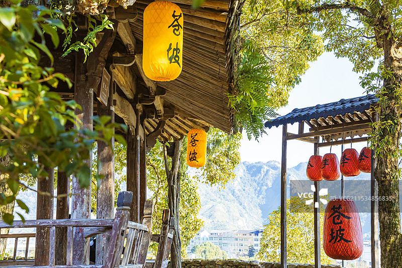 苍坡古村图片素材