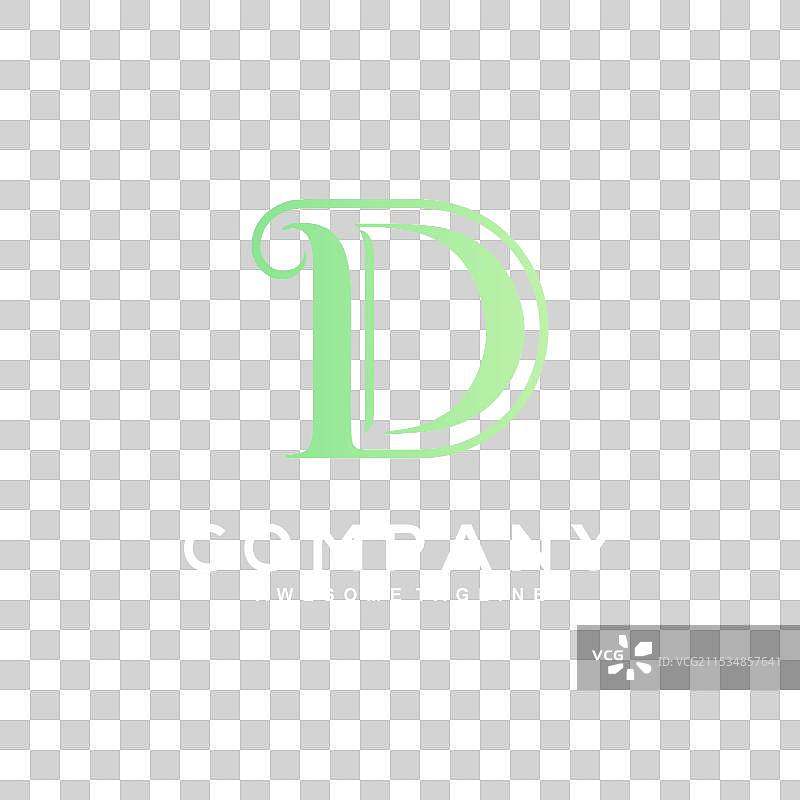 字母D的标志设计图片素材