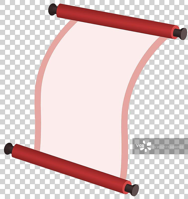 中国风新中式古风古典传统文化古代卷轴纸张宣纸书写纸面宣传飘逸资讯卡通元素素材插画图片素材