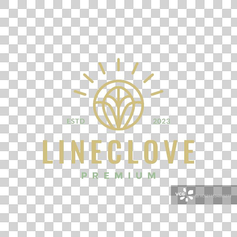 丁香香气自然叶子香料香烟圈图片素材