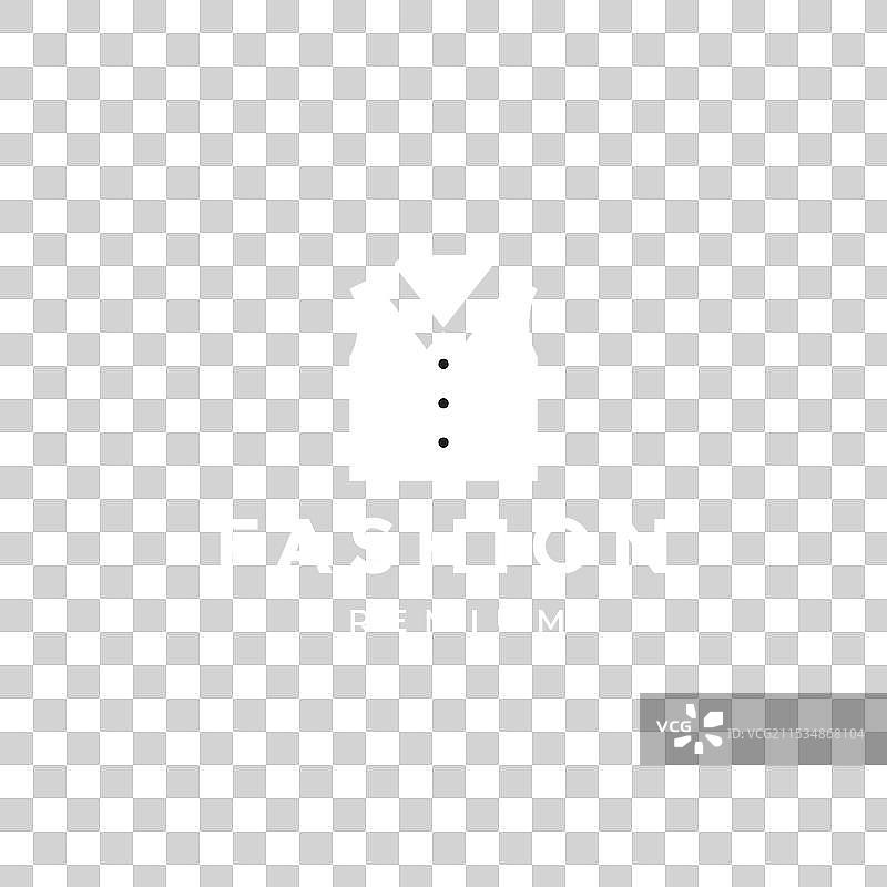 时尚现代的整洁服装标志设计图片素材