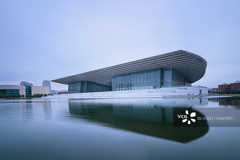 天津文化中心 天津大剧院城市建筑图片素材