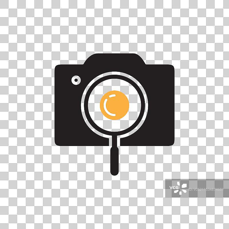 相机摄影食品概念标志设计平面图图片素材