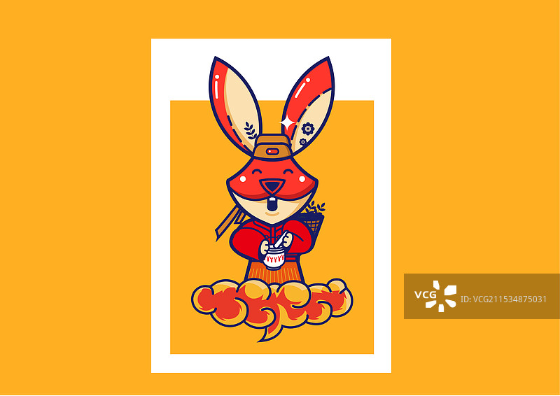 钱兔光明图片素材