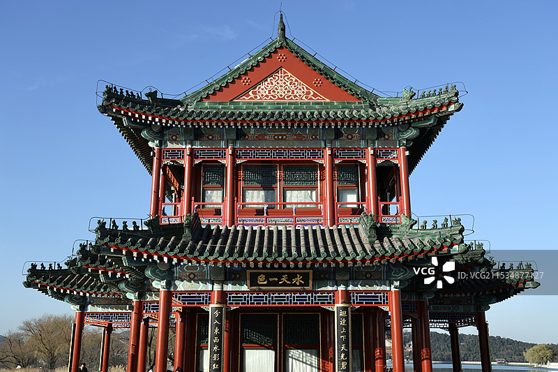 颐和园和园博园图片素材