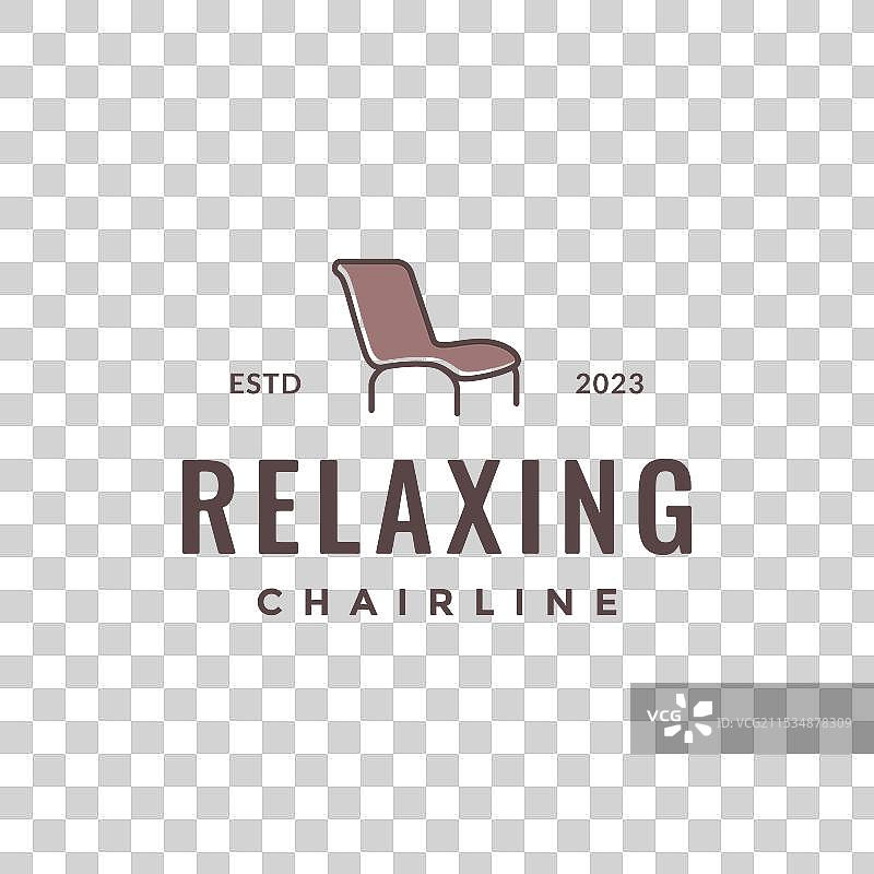 现代休闲椅，泳池家具，适合睡眠图片素材