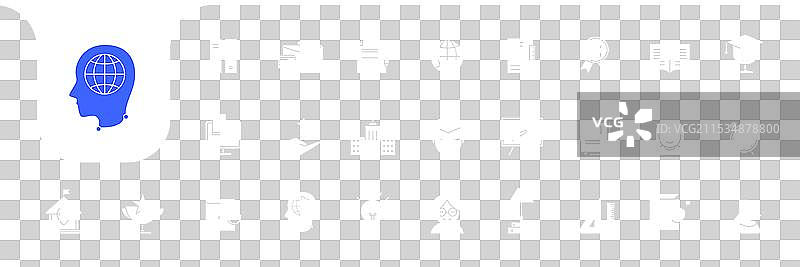 员工活动图标集设计图片素材