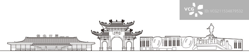 珠海拱北口岸图片素材