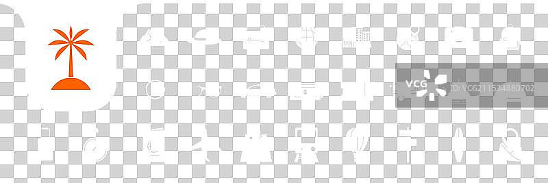 旅行图标集设计图片素材