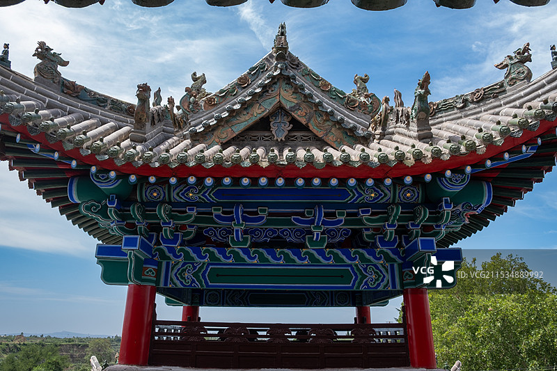 陕西渭南澄城县城隍庙图片素材