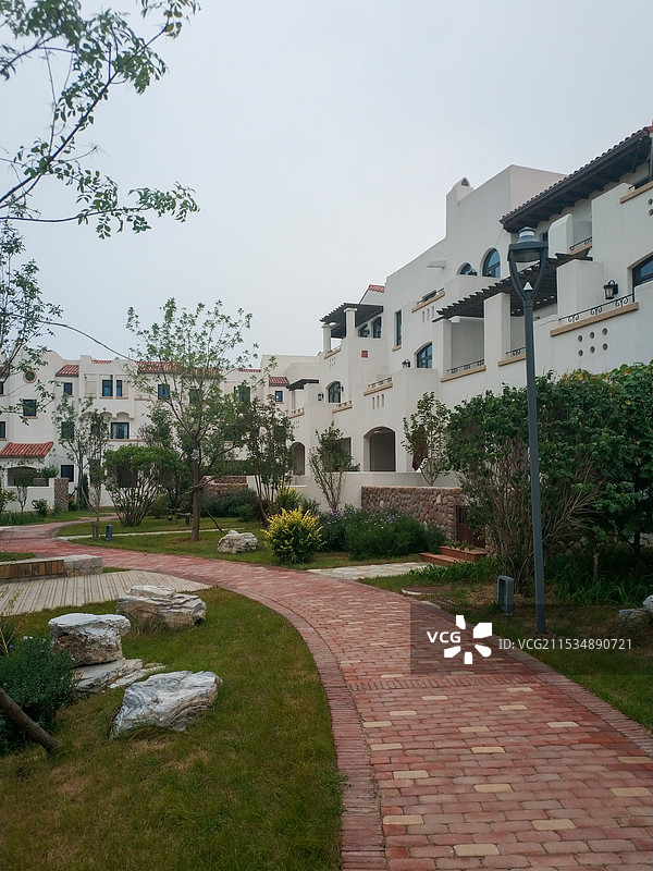 阿那亚别墅花园图片素材