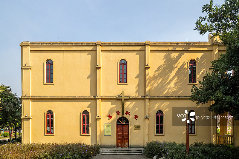 南宁中山路基督教堂图片素材