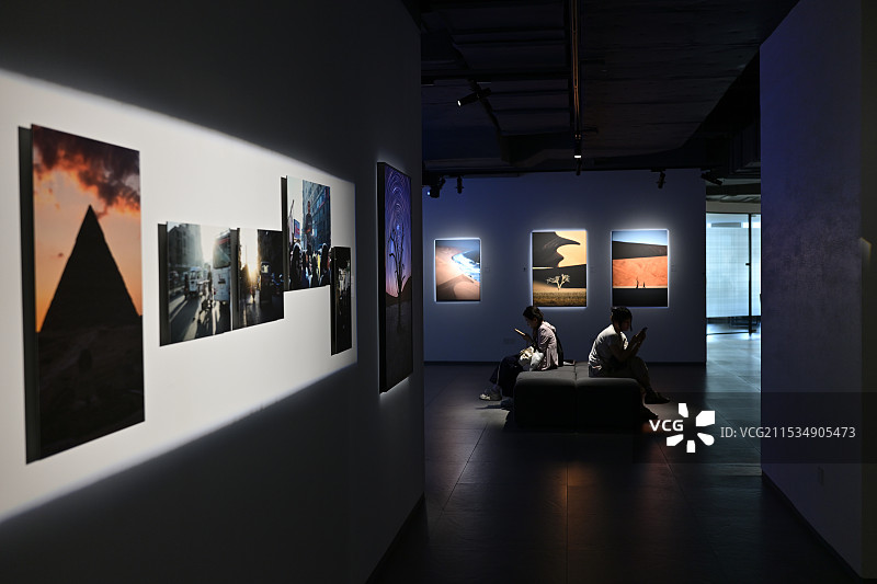 摄影展览图片素材