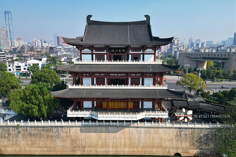 长沙杜甫江阁图片素材