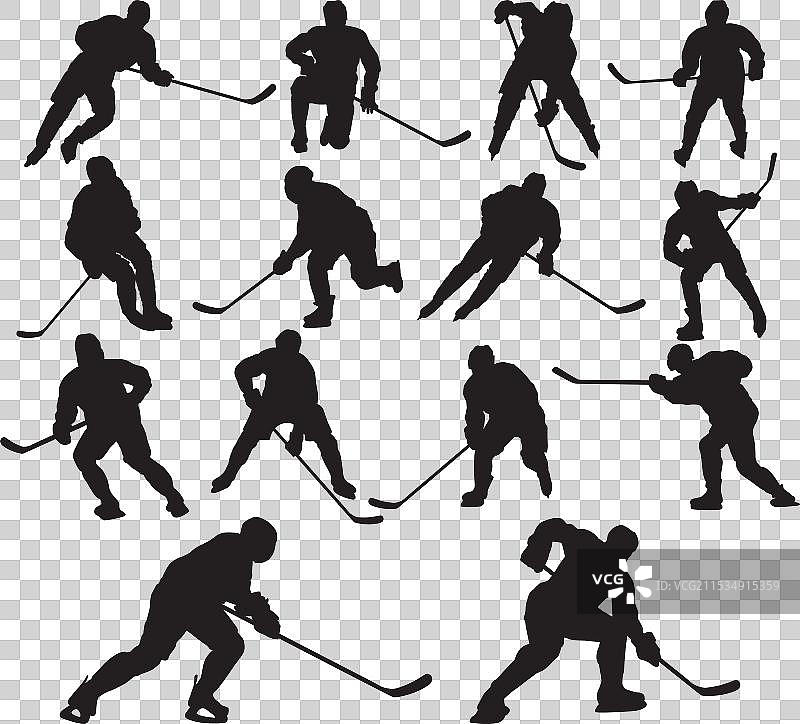 冰球运动员 冬季运动 冰球运动员图片素材