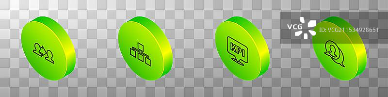 等距线项目团队基础层级设置图片素材