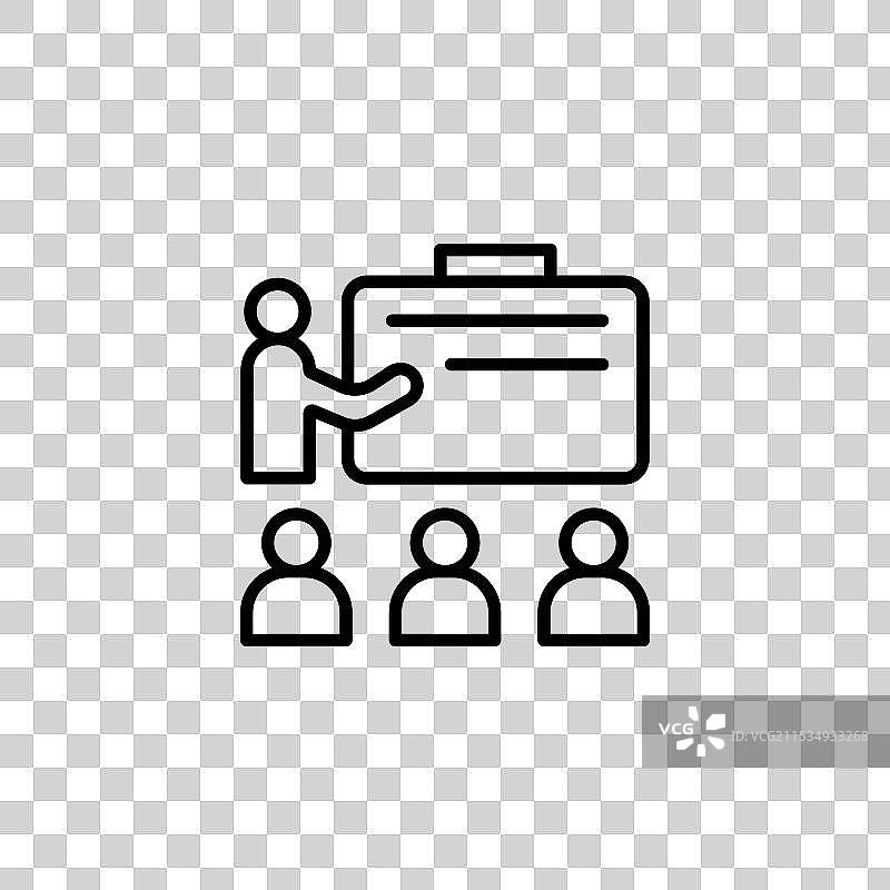 细线黑色平面简单的训练线图片素材