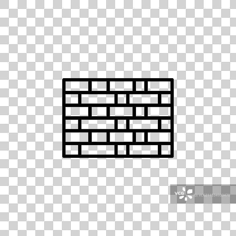 简单的黑色细线墙面线条图片素材