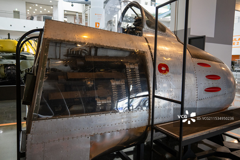 飞机发动机特写图片素材