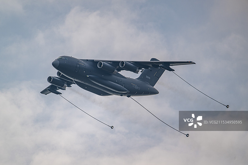 中国运油-20空中加油机（2024年珠海航展）图片素材