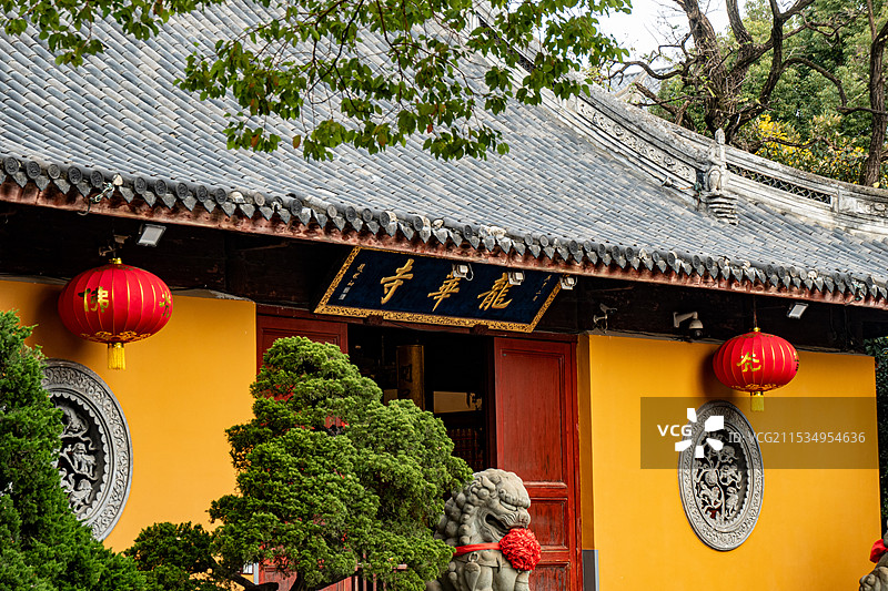 上海龙华寺图片素材