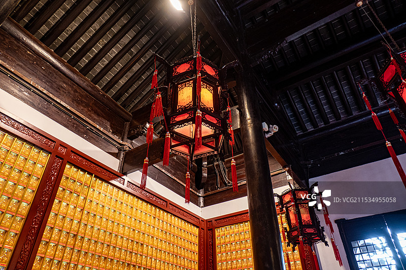 上海龙华寺 弥勒殿图片素材