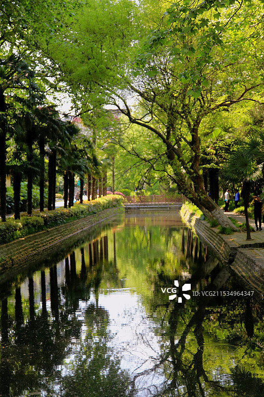 安徽合肥逍遥津公园风光图片素材