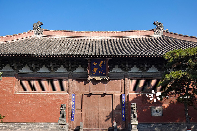 山西大同善化寺图片素材